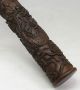 B749: Chinese Wood Carving Incense Case Stick With Good Sculpture Of Dragon Other Chinese Antiques photo 3