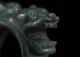 Aztec Stone Jaguar Finger Ring - Antique Pre Columbian Style Statue - Mayan The Americas photo 5