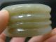 Bigge Antique Chinese Celadon Nephrite Old Jade Archer ' S Thumb Rings “wave” Rings photo 4