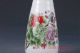 Chinese Porcelain Hand - Painted Flower&bird Vase W Qing Qianlong Mark Qw0126 Vases photo 1