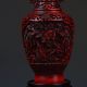 Oriental Vintage Delicate Lacquer Hand - Carved Vase Vases photo 2