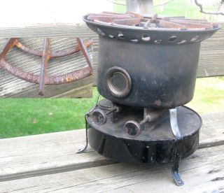 1910 ' S Antique Stove Heater Cast Iron Trivet Embossed Cleveland Foundry Sad Iron photo