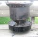 1910 ' S Antique Stove Heater Cast Iron Trivet Embossed Cleveland Foundry Sad Iron Stoves photo 3