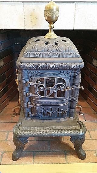 Vintage,  Antique Cast Iron Stove,  Fuller Warren Company,  Onward No.  15 photo