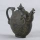 Chinese Bronze Handwork Carved Phoenix&cover Teapot Qt036 Teapots photo 2