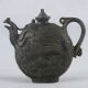 Chinese Bronze Handwork Carved Phoenix&cover Teapot Qt036 Teapots photo 3