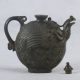 Chinese Bronze Handwork Carved Phoenix&cover Teapot Qt036 Teapots photo 5