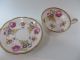 E.  B.  Foley Teacup & Saucer Pink Chintz Style Cups & Saucers photo 3
