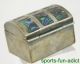 Vtg By Chj Mexico Iguala Sterling Silver Inlay Abalone Trinket Snuff Pill Box Other Antique Sterling Silver photo 3