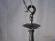 Hammered Wrought Iron Chandelier Ceiling Light Fixture Antique Arts Crafts 1 Chandeliers, Fixtures, Sconces photo 8