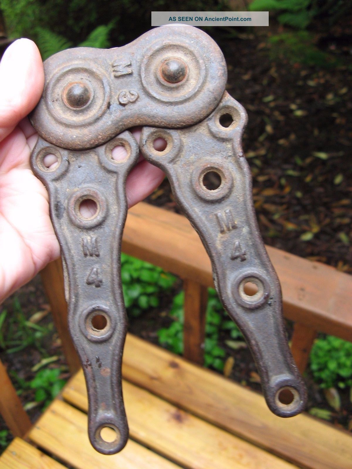 Interesting Rare Antique Hinge Iron 1900 ' S Carpentry Projects Old Home Remodel Other Antique Hardware photo