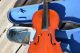 Old French Violin Bertholini Label 4/4 String photo 10