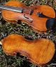Fine Antique Violin Labelled J.  B.  Schweitzer,  Pestini 1813.  Great,  Mellow Tone String photo 8