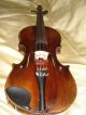 Old 4/4 Violin From Germany Ca.  1920 String photo 2