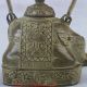 Chinese Bronze Handwork Carved Elephant Teapot W Qing Dynasty Mark Qt057 Teapots photo 1