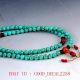 100 Natural Turquoise & Beeswax&red Coral Handwork Carved Necklaces Qw0507 Necklaces & Pendants photo 3