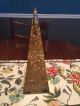 Rare Jaru Of California Mid Century Modern Gold Fleck Acrylic Pyramid Obelisk Mid-Century Modernism photo 1