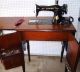 Singer 15 - 91 Direct Drive Sewing Machine,  Egyptian Scroll,  47walnut Cabinet,  1935 Sewing Machines photo 8