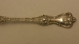 King Edward By Whiting Sterling Silver Antique Bouillon Soup Spoon C.  1901 photo