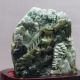Exquisite 100 Natural Dushan Jade Hand Carved Moutain & Man Statue Y277 Other Antique Chinese Statues photo 4