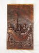 Indonesian Nias Island Tribal Carved Panel Soul Ship W.  Ancestors (eic) Pacific Islands & Oceania photo 1