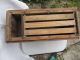 Antique Primitive Old Hand Made Wooden Beehive With 3 Bee Frames Metal Roof Primitives photo 1