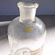 Vintage Pyrex Glass Chemistry Apothecary Lab Bottle Amonium Oxalate Chipped Rim Bottles & Jars photo 4