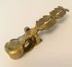Antique Brass Sovereign Scales Warranted Full & Half By Smith Other Antique Science Equip photo 3