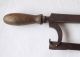 Antique Early 19th Century Surgeons Bone Saw.  Wooden Handle.  All. Other Medical Antiques photo 3