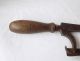 Antique Early 19th Century Surgeons Bone Saw.  Wooden Handle.  All. Other Medical Antiques photo 7