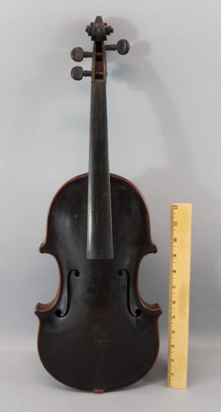 Rare Antique Unique American 1884 L.  Peterson,  4/4 Rosewood Violin,  Nr photo