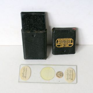 Watson & Son Cased Stage Micrometer Microscope Slide photo