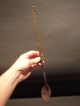 Primitive Antique Hand Forged Spoon Blacksmith Made Wrought Iron Utensil Primitives photo 1