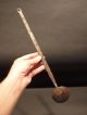 Primitive Antique Hand Forged Spoon Blacksmith Made Wrought Iron Utensil Primitives photo 2