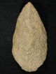 A Big Million Year Old Early Stone Age Acheulean Handaxe Mauritania 955gr E Neolithic & Paleolithic photo 2