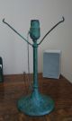 American Antique Leaded Glass Boudoir Lamp.  Handel Duffner Unique Era Lamps photo 8