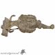 Rare Vintage Large Fibula Brooch With Gorgonion Roman photo 2
