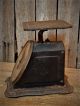 Antique 1907 Primitive Rustic Kitchen 24 Lb Scale Farm House Primitives photo 5