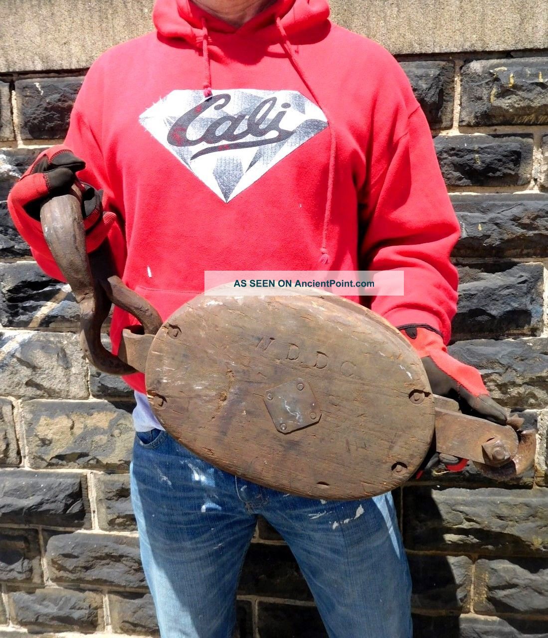 Vintage Giant Block And Tackle Overall 25 