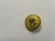 Vintage Usa Great Seal Gold Tone Metal Picture Button City Button 49258 Buttons photo 2