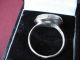Roman / Byzantine Silver Ring With Orange Glass - - Detector Find Roman photo 3