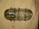 Vintage Brass Bulkhead Light - Ship Salvaged - Restored,  Rewired & Ready To Use Lamps & Lighting photo 2