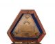 Rare Kelvin Hughes London Engraved Triangular Sundial Compass Scientific Metrics Compasses photo 3