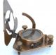 Rare Kelvin Hughes London Engraved Triangular Sundial Compass Scientific Metrics Compasses photo 5