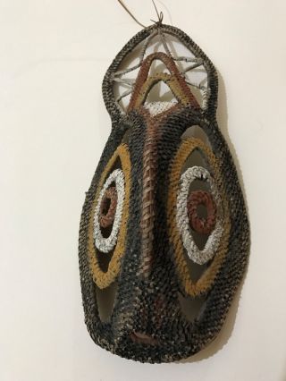 Aboriginal Papua Guinea Yam Mask Png Abelam Woven Mask Tribal photo