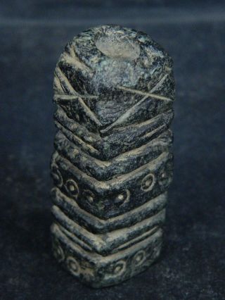 Ancient Stone Bottle Bactrian 300 Bc Stn583 photo