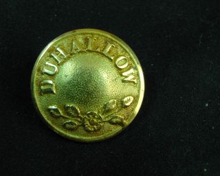 Duhollow Hunt Club Ireland Early 20th C.  23mm Gilt Button Firmin photo