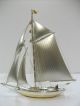 The Sailboat Of Silver970 Of Japan.  105g/ 3.  70oz.  A Japanese Antique. Other Antique Sterling Silver photo 9