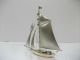The Sailboat Of Silver970 Of Japan.  105g/ 3.  70oz.  A Japanese Antique. Other Antique Sterling Silver photo 3