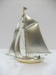 The Sailboat Of Silver970 Of Japan.  105g/ 3.  70oz.  A Japanese Antique. Other Antique Sterling Silver photo 4